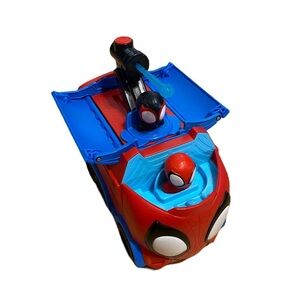 Spidey and His Amazing Friends, Web Spinning Hauler Vehicle, Marvel, Red